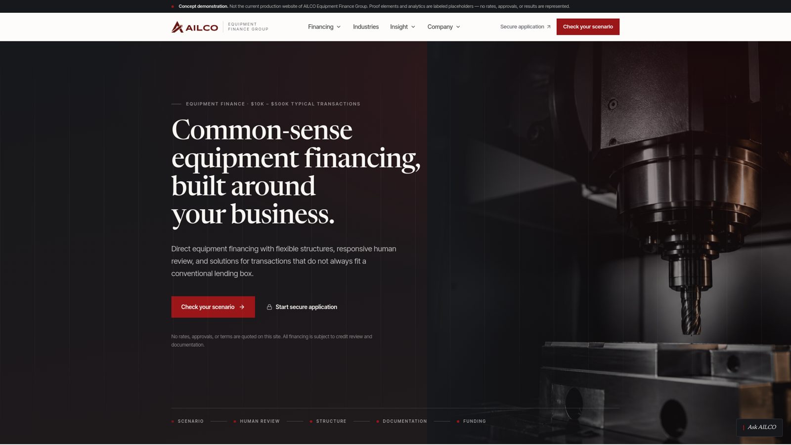 AILCO Growth Engine website homepage